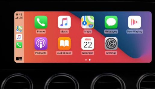 明山apple维修网点分享如何将iPhone连接到CarPlay 