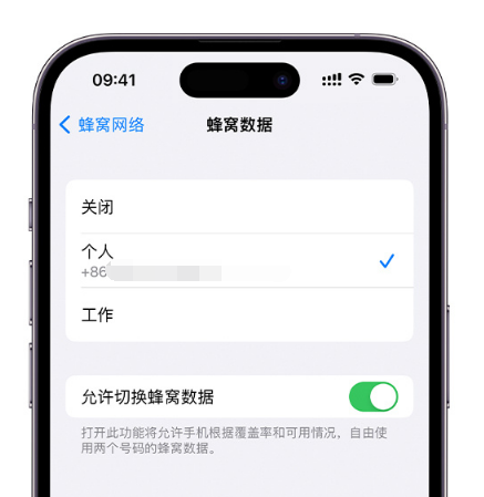 明山苹果维修服务分享如何在iPhone上使用双卡 